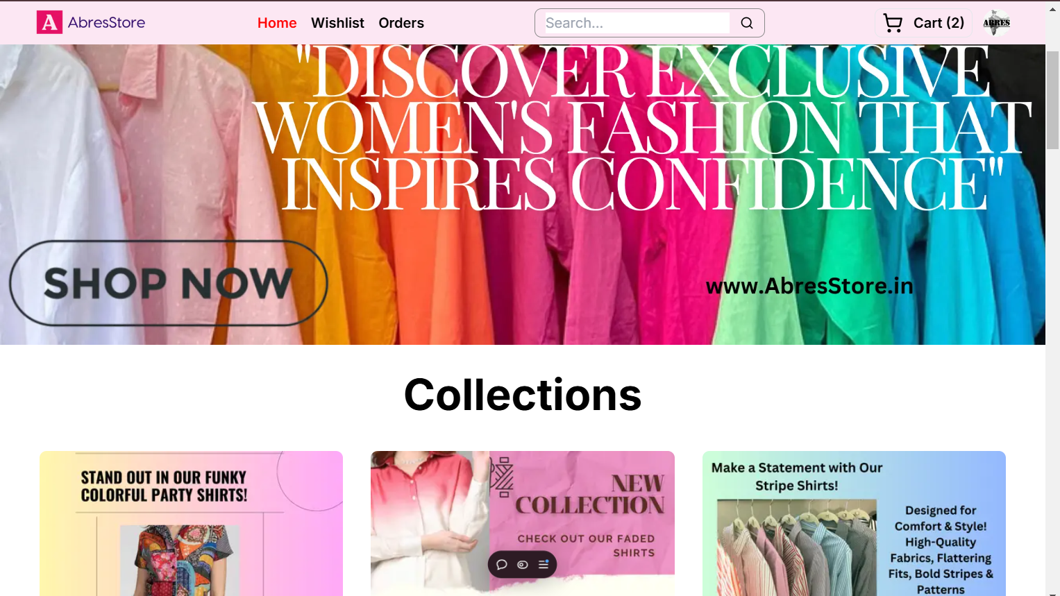 E-Commerce Platform - Abres Store