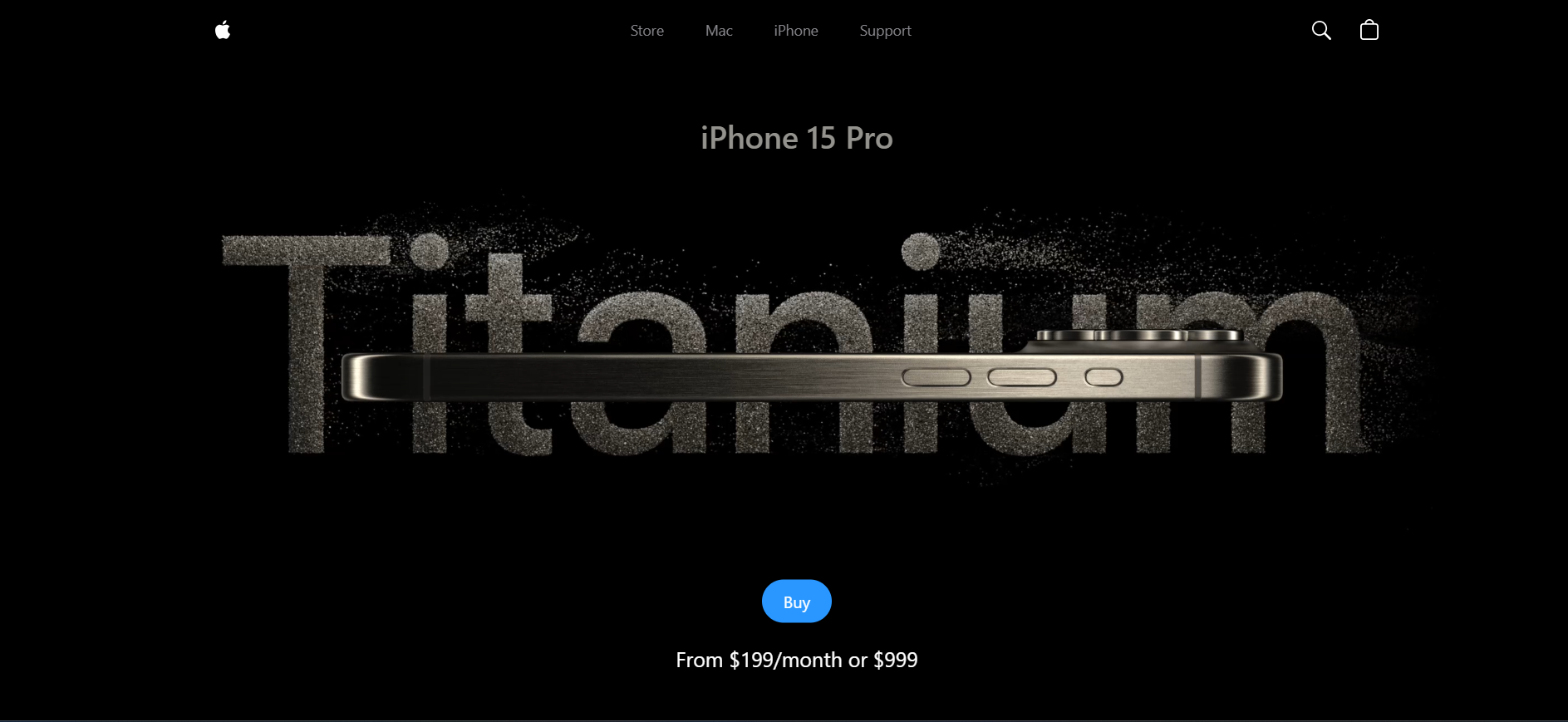 Apple Website Clone