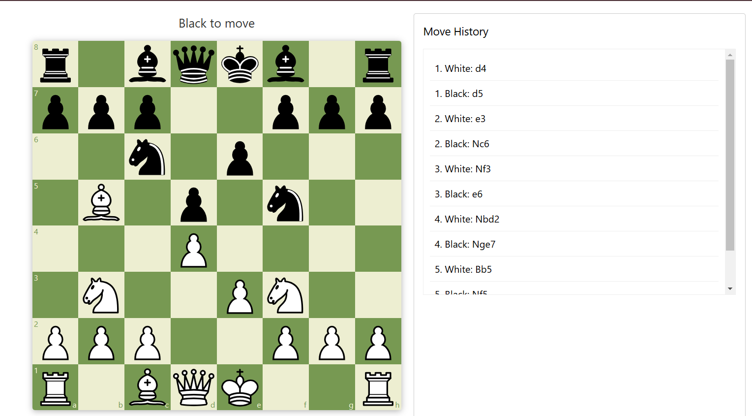 Chess Game
